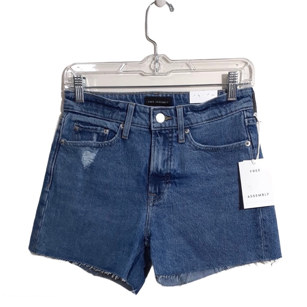 Free Assembly 90's Cut Off Jean Shorts NEW NWT